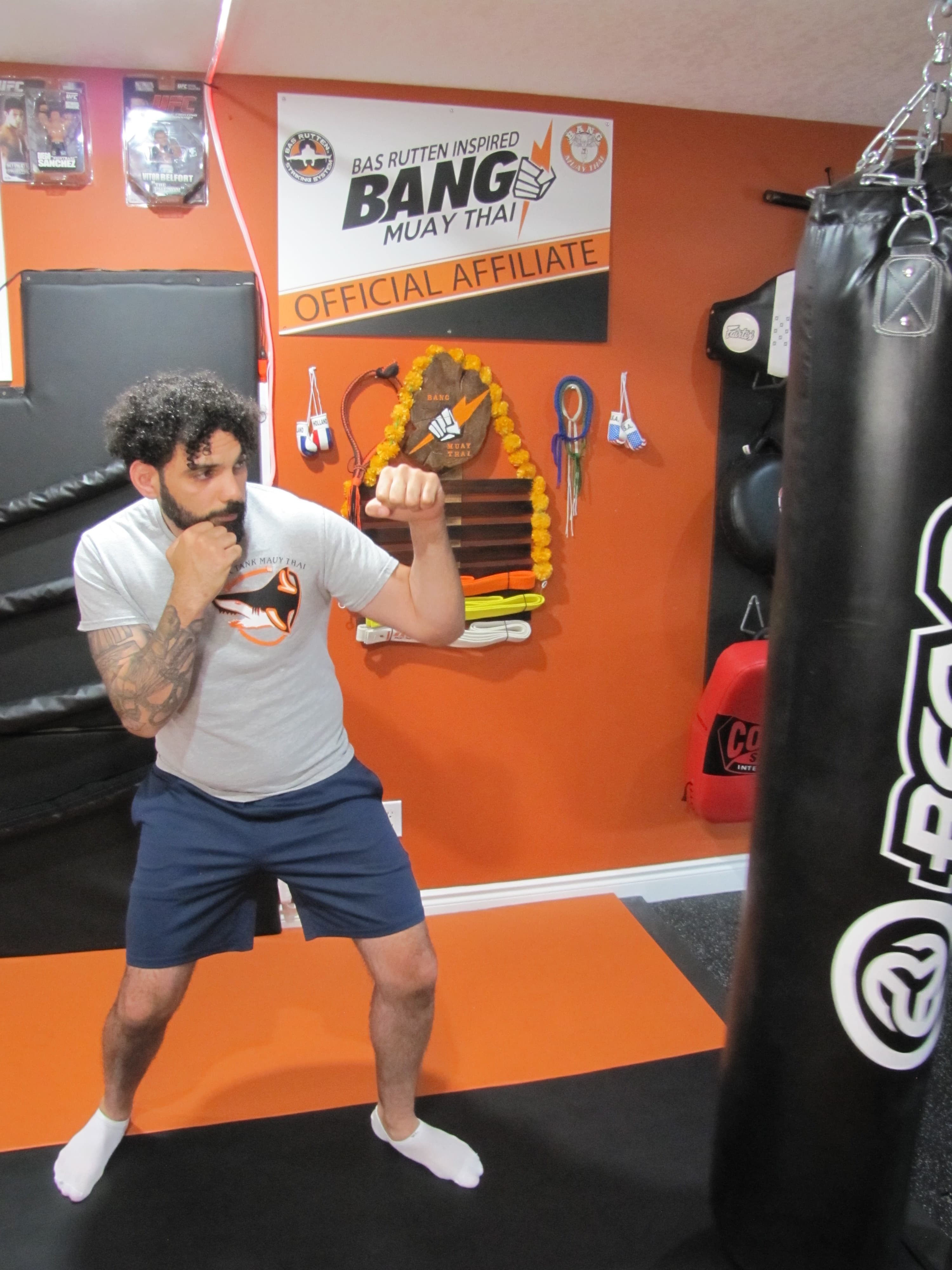 Training session at Shark Tank Muay Thai